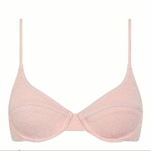 TRIANGL blush sparkle bathing suit